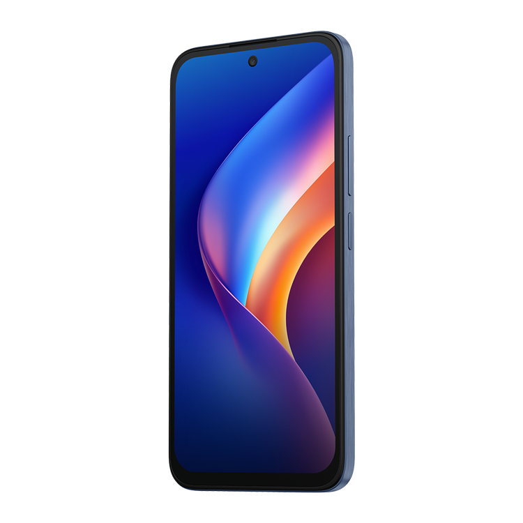 TCL K70 XE - Stardust Blue - side view