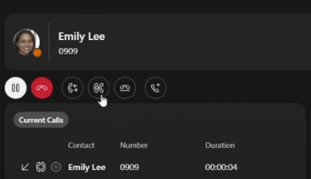 Transfert aveugle Emily Lee