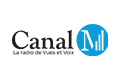 Logo Canal M, la radio de Vues & Voix