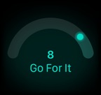 Readiness score of 8, Go For It