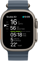 Apple Watch Ultra 3, diving screen