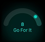 Readiness score of 8, Go For It