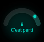 Score de préparation de 8, C’est parti