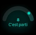 Score de préparation de 8, C’est parti